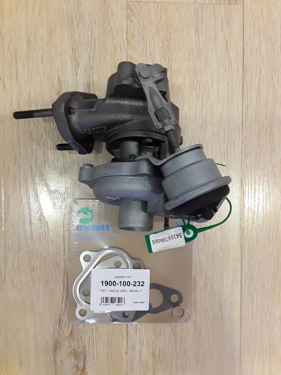 Відновлена турбіна на Fiat Panda 1.3 JTD, 16v, 51кВт, 2003р.+ 5435 988 0005, 73501343
Відновлена турбіна на Fiat Panda 1.3 JTD, 16v, 51кВт, 2003р.+ 5435 988 0005, 73501343