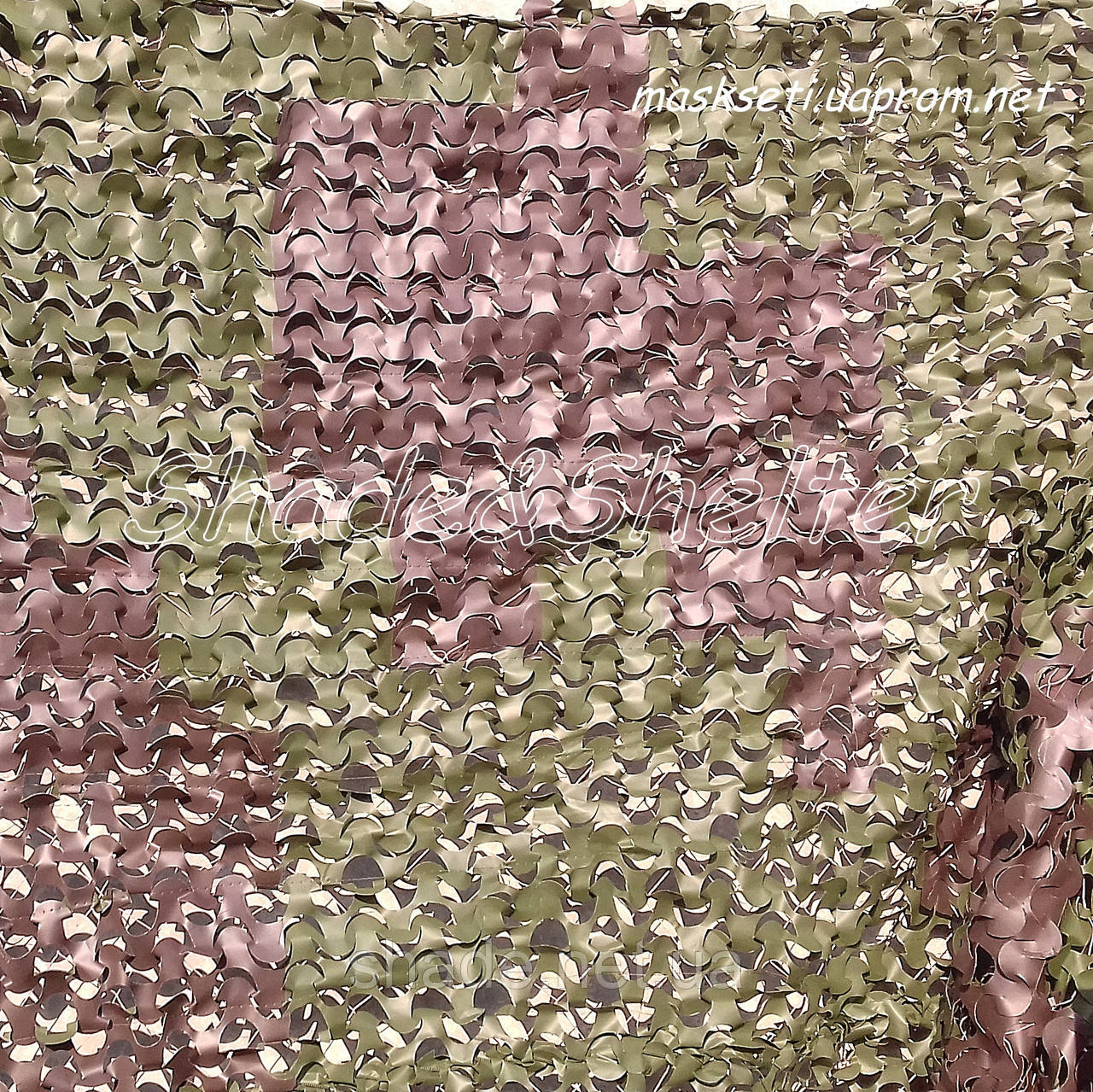 Камуфляжная маскировочная сетка "Shade&Shelter" серия Pro Camo, темно-зеленый - коричневый, 3 * 3 м
Камуфляжная маскировочная сетка "Shade&Shelter" серия Pro Camo, темно-зеленый - коричневый, 3 * 3 м