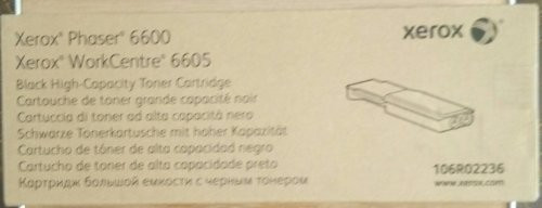Тонер-картридж xerox phaser ph 6600, xerox WorkCentre ph 6605, ph 106R02236, (MAX), черный
Тонер-картридж xerox phaser ph 6600, xerox WorkCentre ph 6605, ph 106R02236, (MAX), черный
