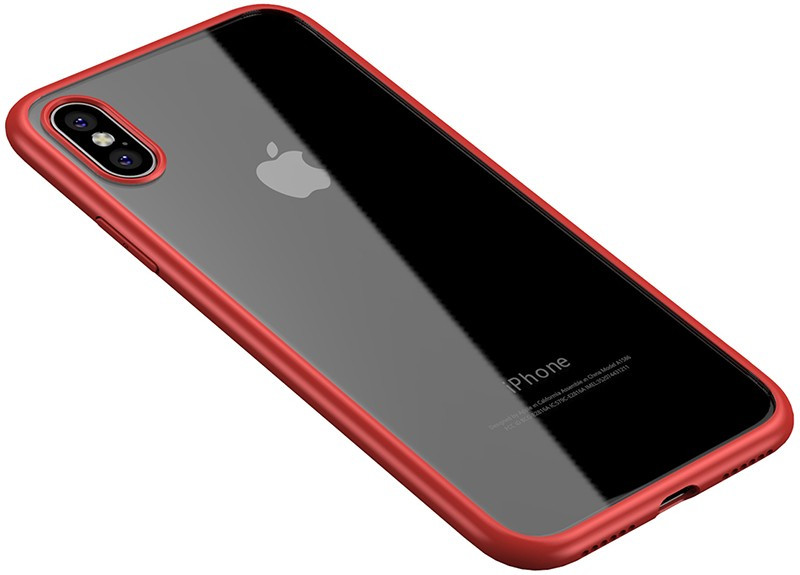 Чехол-накладка Ipaky Bright Series/TPU frame With Clear PC Case Apple iPhone XS Max Red, Прозрачный
Чехол-накладка Ipaky Bright Series/TPU frame With Clear PC Case Apple iPhone XS Max Red, Прозрачный