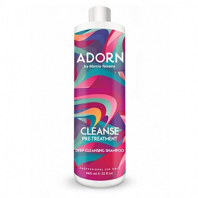 Шампунь глубокой очистки Adorn Cleanse Pre-treatment Deep Cleansing Shampoo, 960 мл
Шампунь глубокой очистки Adorn Cleanse Pre-treatment Deep Cleansing Shampoo, 960 мл