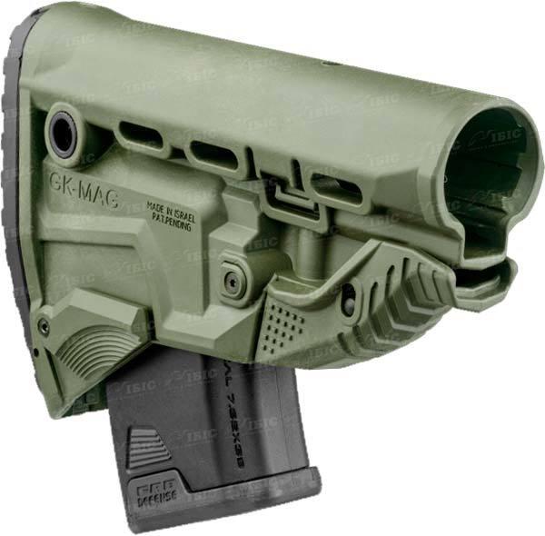 Приклад FAB Defense GK-MAG Survival Buttstock для АК без адаптера. Цвет - оливковый
Приклад FAB Defense GK-MAG Survival Buttstock для АК без адаптера. Цвет - оливковый