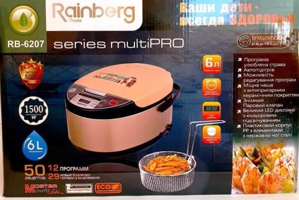 Мультиварка Рисоварка Rainberg на 6л и 12 программ Мультиварка скороварка Мультиварка для дома
Мультиварка Рисоварка Rainberg на 6л и 12 программ Мультиварка скороварка Мультиварка для дома