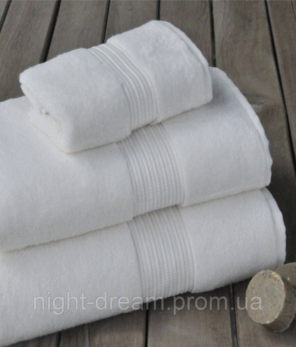 Махровое полотенце 50х90 MASAL от Eke Home белое