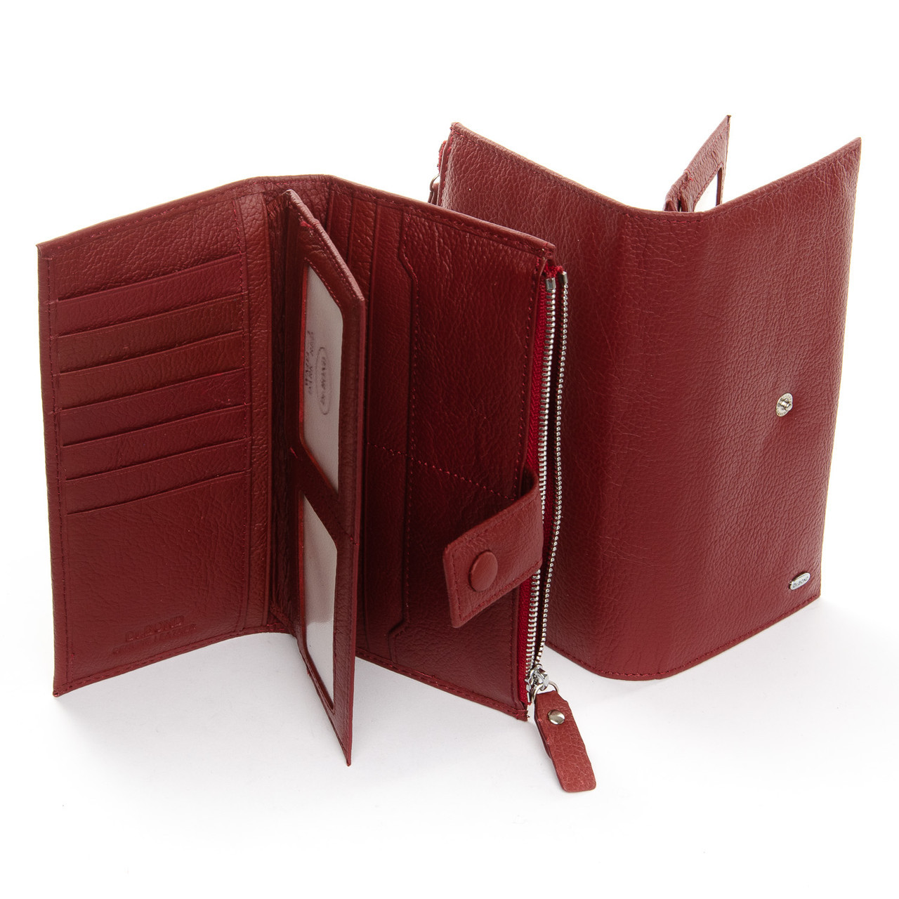 Вместительный бордовый женский кошелек на кнопке Dr.Bond 9,5*19*3см (WMB-1 dark-red)
Вместительный бордовый женский кошелек на кнопке Dr.Bond 9,5*19*3см (WMB-1 dark-red)