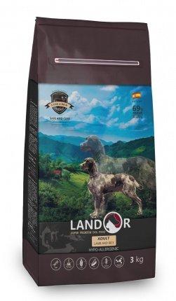 Landor Adult Dog Lamb & Rice сухой корм для взрослых собак всех пород с ягненком, 3 кг
Landor Adult Dog Lamb & Rice сухой корм для взрослых собак всех пород с ягненком, 3 кг
