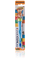Детская зубная щетка Kids с фигурками от 2 до 7 лет