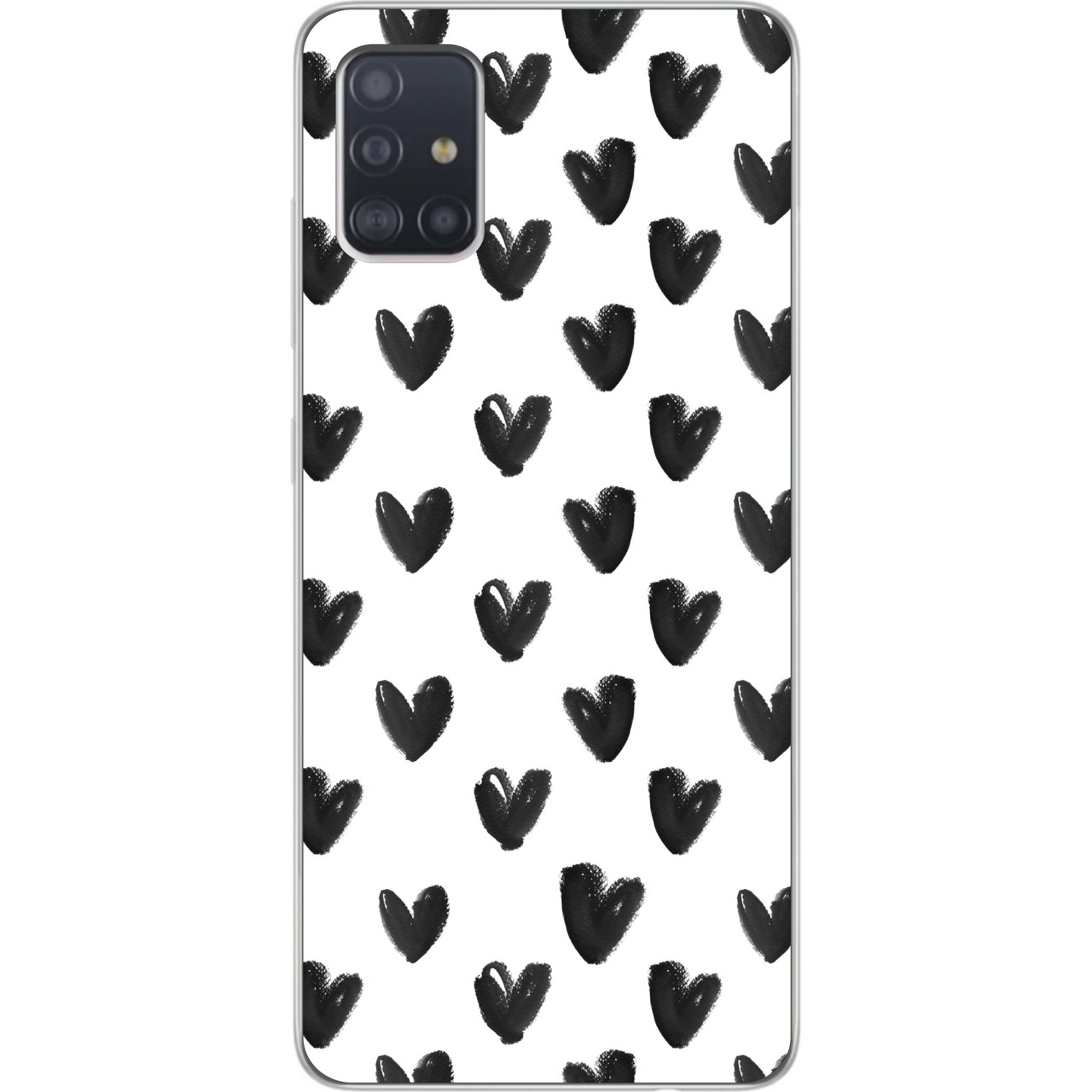 Силиконовый чехол бампер для Samsung A51 2020 Galaxy A515 с картинкой Сердца, Разные цвета
Силиконовый чехол бампер для Samsung A51 2020 Galaxy A515 с картинкой Сердца, Разные цвета
