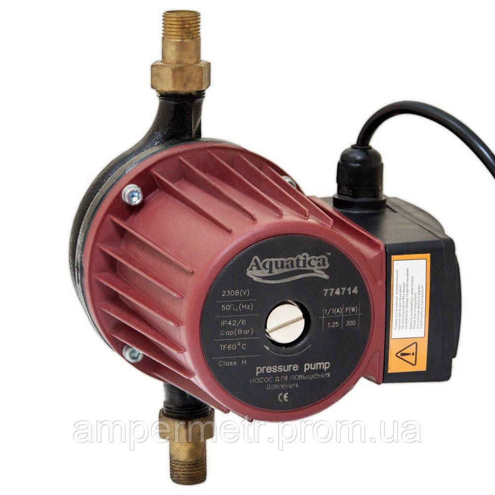 Насос для повышения давления 270Вт Hmax 12м Qmax 47л/мин Ø¾" 195мм + гайки Ø½" AQUATICA (774714)
Насос для повышения давления 270Вт Hmax 12м Qmax 47л/мин Ø¾" 195мм + гайки Ø½" AQUATICA (774714)