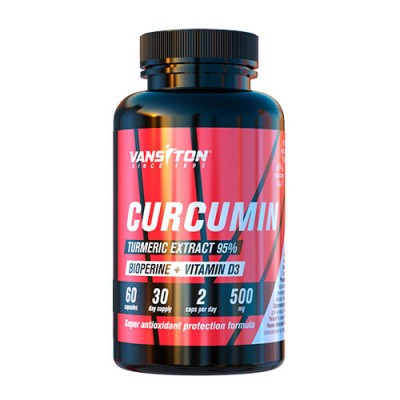 Витаминно-минеральный комплекс Curcumin + Bioperine + Vitamin D3 (60 капс.) Vansiton
Витаминно-минеральный комплекс Curcumin + Bioperine + Vitamin D3 (60 капс.) Vansiton