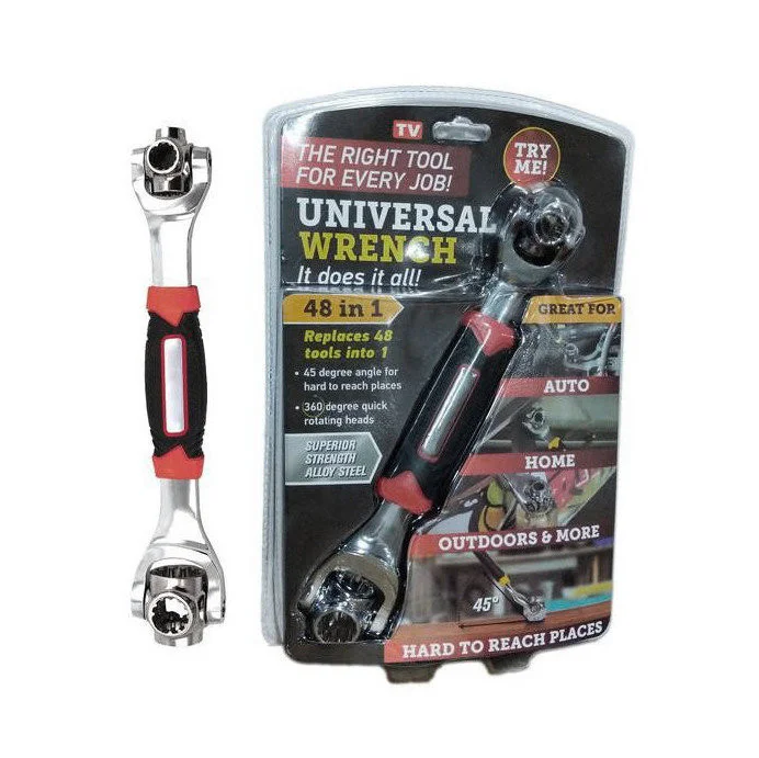 Универсальный гаечный ключ Universal Tiger Wrench 48 в 1, Инструменты/ магазин Gipo
Универсальный гаечный ключ Universal Tiger Wrench 48 в 1, Инструменты/ магазин Gipo