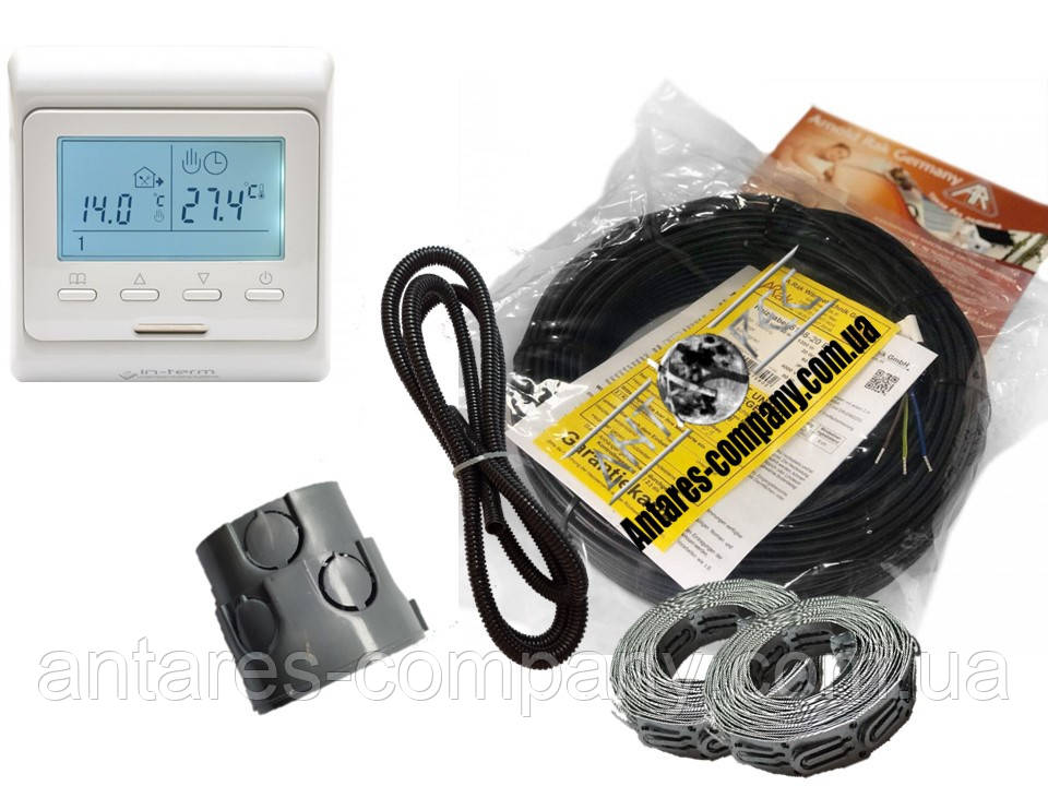 Кабель Arnold Rak 6108-20 EC | 60 м | 1200 вт | 6,0 - 9,2 м.кв | + программируемый регулятор (KIT 19023)
Кабель Arnold Rak 6108-20 EC | 60 м | 1200 вт | 6,0 - 9,2 м.кв | + программируемый регулятор (KIT 19023)