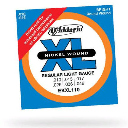 Струны для электрогитары D`ADDARIO EKXL110 XL REGULAR LIGHT REINFORCED (10-46) для гитар с тремоло системами
Струны для электрогитары D`ADDARIO EKXL110 XL REGULAR LIGHT REINFORCED (10-46) для гитар с тремоло системами