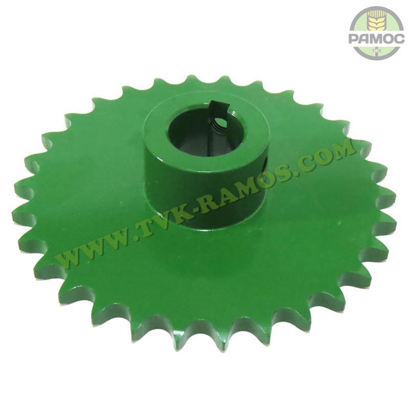 Звездочка Z=30 d=30 колосового элеватора (Original) John Deere, артикул AH126008.Por
Звездочка Z=30 d=30 колосового элеватора (Original) John Deere, артикул AH126008.Por