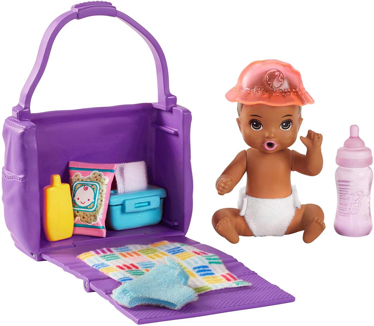 Барби пупс младенец Barbie Skipper Babysitters Inc. Feeding and Changing Playset with Color-Change Baby
Барби пупс младенец Barbie Skipper Babysitters Inc. Feeding and Changing Playset with Color-Change Baby
