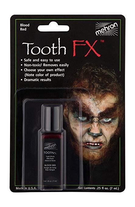 MEHRON Краска для зубов Tooth FX with Brush for Special Effects - Blood Red (Кровь), 4 мл
MEHRON Краска для зубов Tooth FX with Brush for Special Effects - Blood Red (Кровь), 4 мл