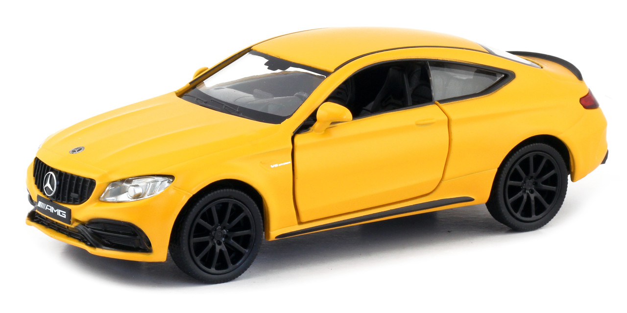 Машинка металлическая Uni-Fortune "Mercedes Benz C63 S AMG Coupe 2019" (554987M(Е)), желтая матовая, Желтый
Машинка металлическая Uni-Fortune "Mercedes Benz C63 S AMG Coupe 2019" (554987M(Е)), желтая матовая, Желтый
