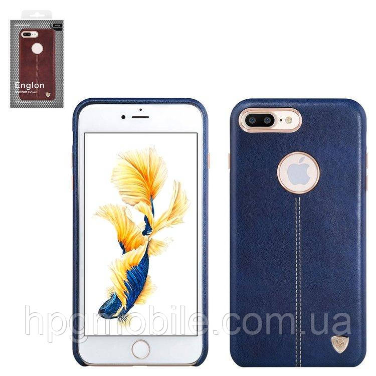 Чехол для iPhone 8 Plus - Nillkin Englon Leather Cover, с отверстием под логотип, пластик, PU кожа Синий
Чехол для iPhone 8 Plus - Nillkin Englon Leather Cover, с отверстием под логотип, пластик, PU кожа Синий