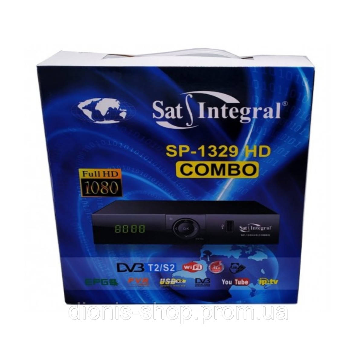 Ресивер Sat-Integral SP-1329 HD Combo DVB-S2/T2 Спутниковый и Т2 тюнер Комбинированный
Ресивер Sat-Integral SP-1329 HD Combo DVB-S2/T2 Спутниковый и Т2 тюнер Комбинированный