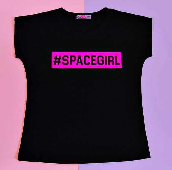 Футболка нарядная черная детская принт #SPACEGIRL на девочку подростка рост 140-176 164, Черный\
Футболка нарядная черная детская принт #SPACEGIRL на девочку подростка рост 140-176 164, Черный\