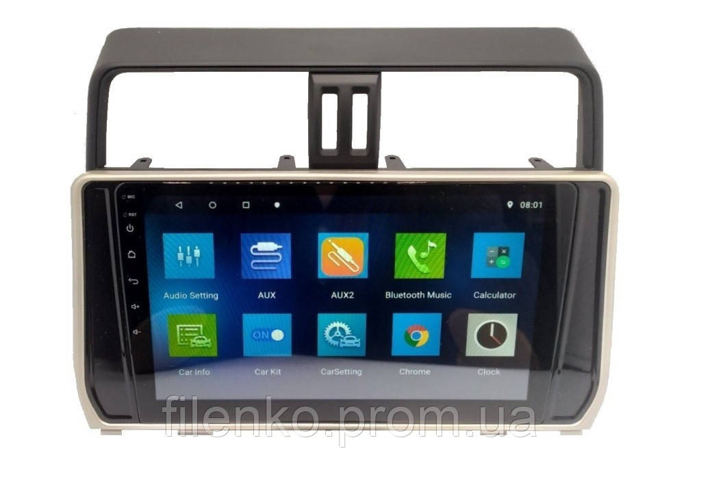 

Автомагнитола штатная Sound Box для Toyota Prado 150 2018 магнитола Экран 10" CAN Android 10.1