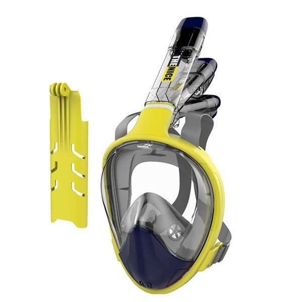 Маска для сноркелінгу TheNice F2 EasyBreath-III для дайвінгу з кріпленням для камери L/XL Жовтий
Маска для сноркелінгу TheNice F2 EasyBreath-III для дайвінгу з кріпленням для камери L/XL Жовтий