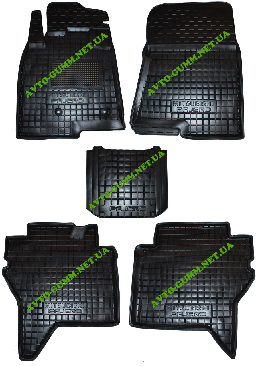 Коврики в салон для Mitsubishi Pajero Wagon lV (2007-), полиуретан (AVTO-Gumm), Черный
Коврики в салон для Mitsubishi Pajero Wagon lV (2007-), полиуретан (AVTO-Gumm), Черный