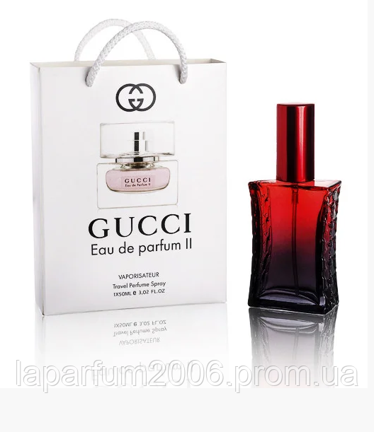 Женские духи Gucci Eau De Parfum II (Гуччи О Де Парфюм 2) в подарочной упаковке 50 мл.
Женские духи Gucci Eau De Parfum II (Гуччи О Де Парфюм 2) в подарочной упаковке 50 мл.