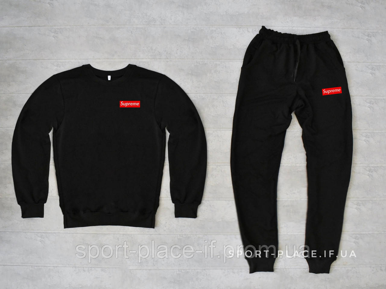 Мужской спортивный костюм Supreme (Суприм) черный , свитшот штаны (толстовка худи лонгслив) 2XL, 54
Мужской спортивный костюм Supreme (Суприм) черный , свитшот штаны (толстовка худи лонгслив) 2XL, 54