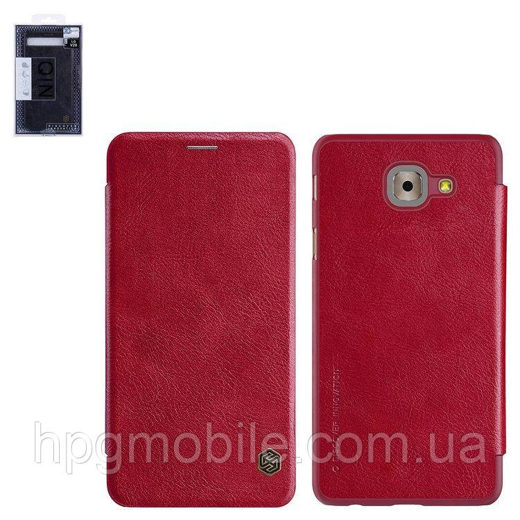 Чехол для Samsung Galaxy J7 Max G615 (2017) - Nillkin Qin leather case, книжка, PU кожа Красный
Чехол для Samsung Galaxy J7 Max G615 (2017) - Nillkin Qin leather case, книжка, PU кожа Красный