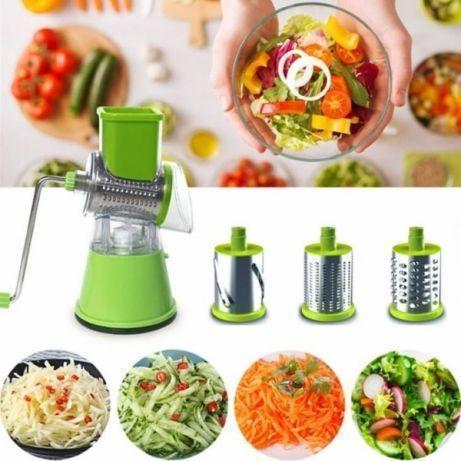 Овощерезка KITCHEN MASTER арт. 5140, Слайсер,Шинковка, Ручная овощерезка, Ручная овощерезка-терка с насадками, Зелёный
Овощерезка KITCHEN MASTER арт. 5140, Слайсер,Шинковка, Ручная овощерезка, Ручная овощерезка-терка с насадками, Зелёный