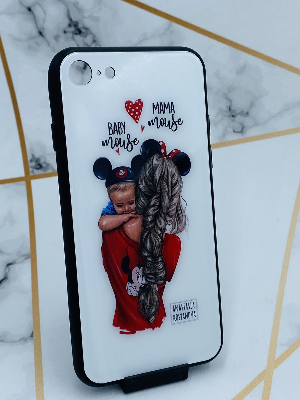 Силиконовый чехол Glass case со стеклянной задней панелью для iPhone 7, 8 Девушка с ребенком, Разноцветный
Силиконовый чехол Glass case со стеклянной задней панелью для iPhone 7, 8 Девушка с ребенком, Разноцветный
