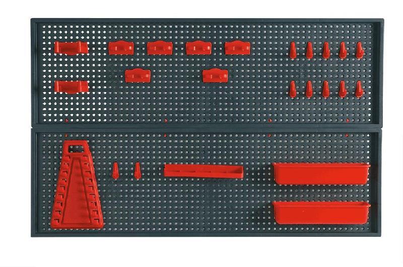 Акция! Панель TOPEX перфорированная для инструмента 2 шт., 25 x 80 см, 2 контейнера, 10 зажимом, 8 захватов
Акция! Панель TOPEX перфорированная для инструмента 2 шт., 25 x 80 см, 2 контейнера, 10 зажимом, 8 захватов