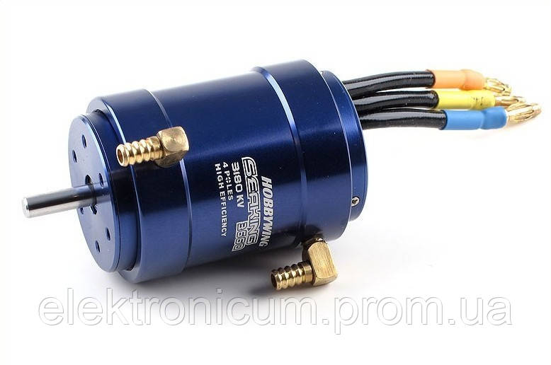 Бесколлекторный мотор HOBBYWING SEAKING 3660-3180KV с водным охлаждением для катеров
Бесколлекторный мотор HOBBYWING SEAKING 3660-3180KV с водным охлаждением для катеров