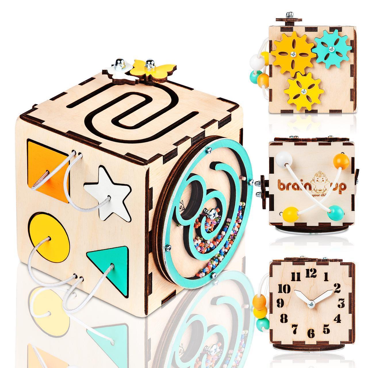 Бизикуб BrainUp Smart Busy Cube настольная развивающая игра кубик из 6 деталей 10*10 см (6007_2)
Бизикуб BrainUp Smart Busy Cube настольная развивающая игра кубик из 6 деталей 10*10 см (6007_2)