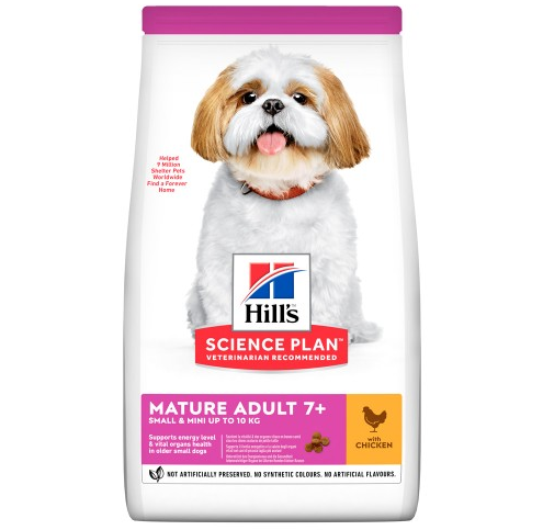 Сухой корм Hills Canine Mature Adult Active Longevity Mini для собак мелких пород старше 7 лет (курица) 7,5 кг
Сухой корм Hills Canine Mature Adult Active Longevity Mini для собак мелких пород старше 7 лет (курица) 7,5 кг