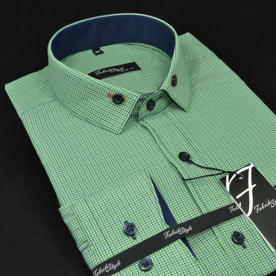 Сорочка чоловіча, приталена (Slim Fit), з довгим рукавом Fabrik Style 8143-3 80% бавовна 20% поліестер S(Р)
Сорочка чоловіча, приталена (Slim Fit), з довгим рукавом Fabrik Style 8143-3 80% бавовна 20% поліестер S(Р)