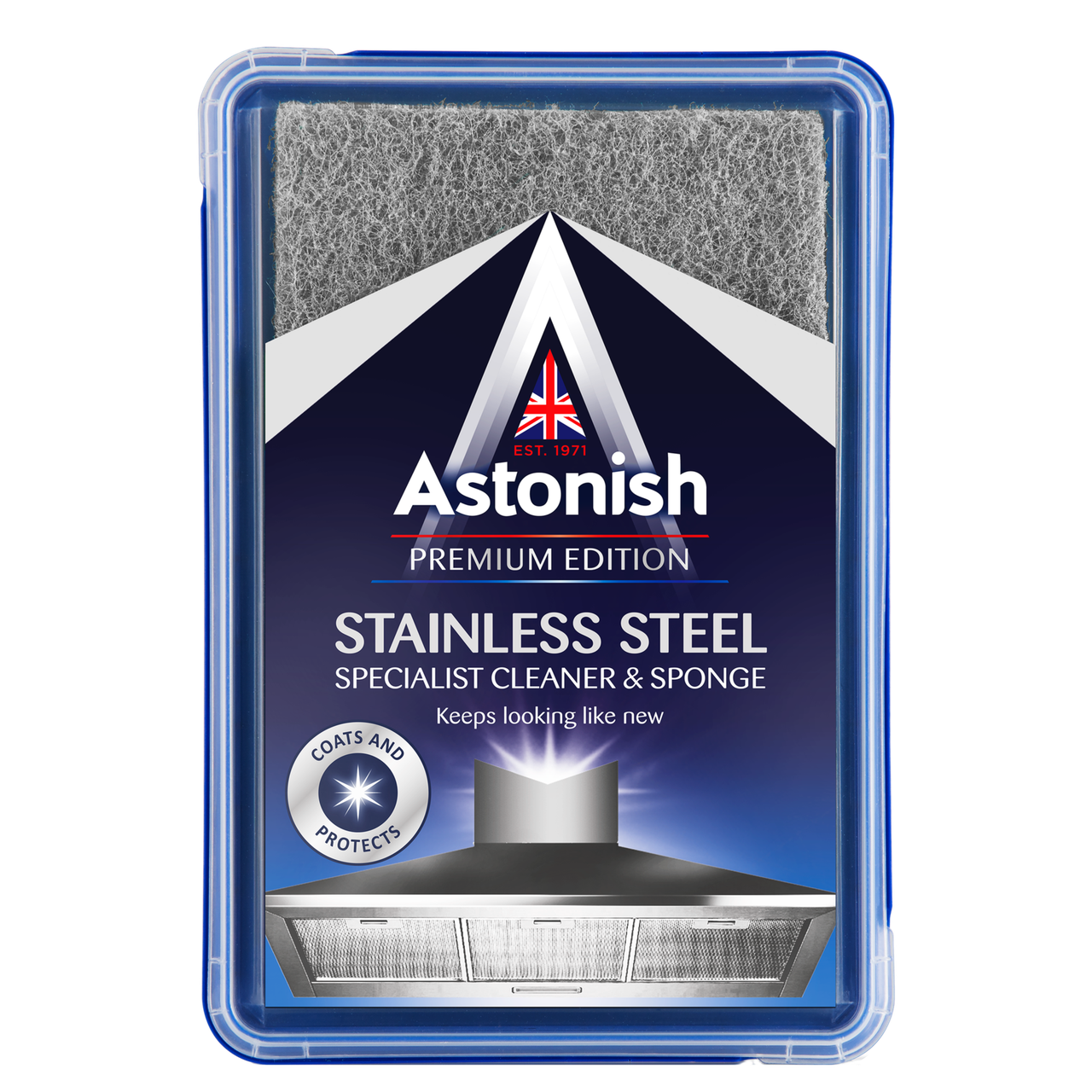 Специализированное средство для очистки изделий из нержавеющей стали Astonish с губкой 250гр
Специализированное средство для очистки изделий из нержавеющей стали Astonish с губкой 250гр