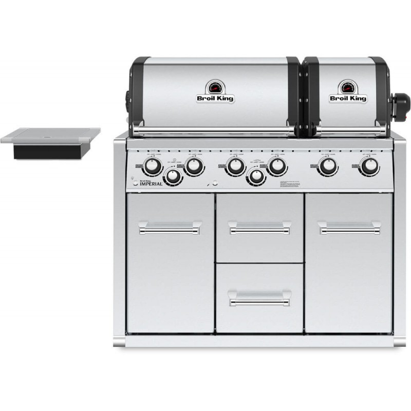 Встраиваемый газовый гриль кабинет c боковой горелкой Broil King IMPERIAL XLS - 997483
Встраиваемый газовый гриль кабинет c боковой горелкой Broil King IMPERIAL XLS - 997483
