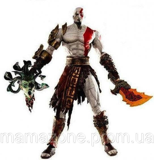 Игровая коллекционная Фигурка Кратос Бог Войны с головой медузы - Kratos God Of War NECA
Игровая коллекционная Фигурка Кратос Бог Войны с головой медузы - Kratos God Of War NECA