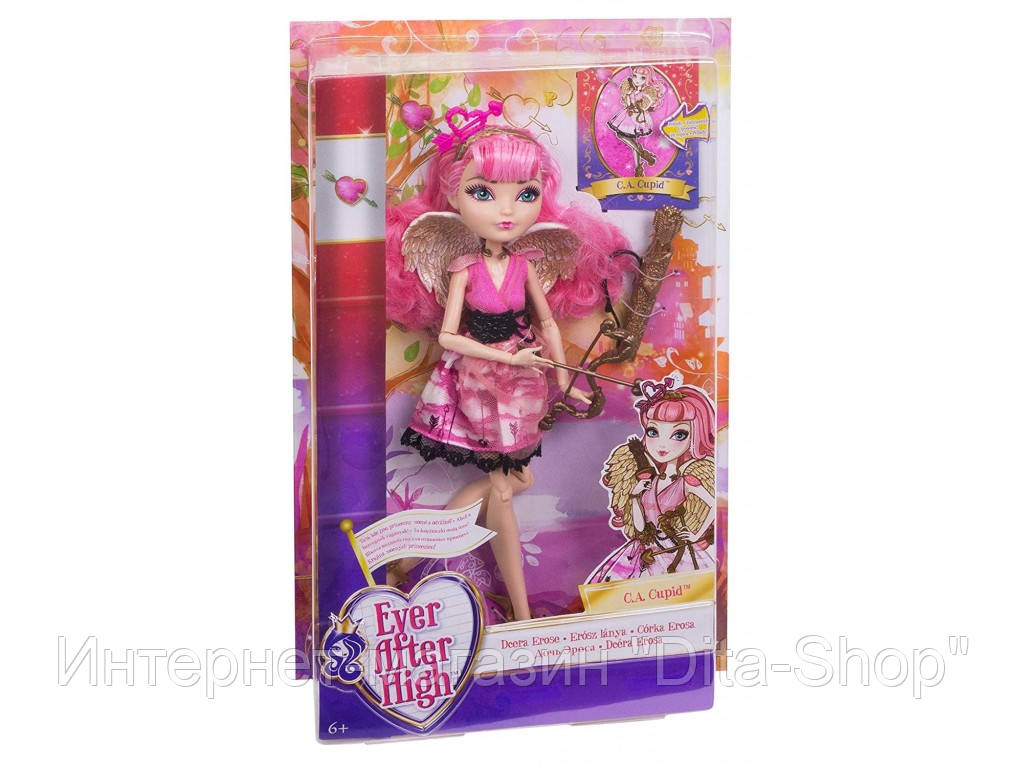 Кукла Эвер Афтер Хай Купидон Базовая с луком (перевыпуск) - Ever After High Cupid Basic
Кукла Эвер Афтер Хай Купидон Базовая с луком (перевыпуск) - Ever After High Cupid Basic