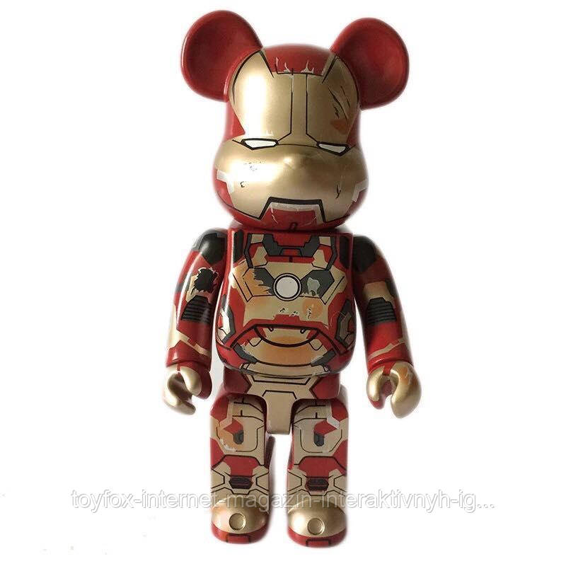 Дизайнерская Игрушка Беарбрик Кавс Bearbrick Kaws Фигурка Железный человек Bearbrick 400% (высота около 28 см)
Дизайнерская Игрушка Беарбрик Кавс Bearbrick Kaws Фигурка Железный человек Bearbrick 400% (высота около 28 см)