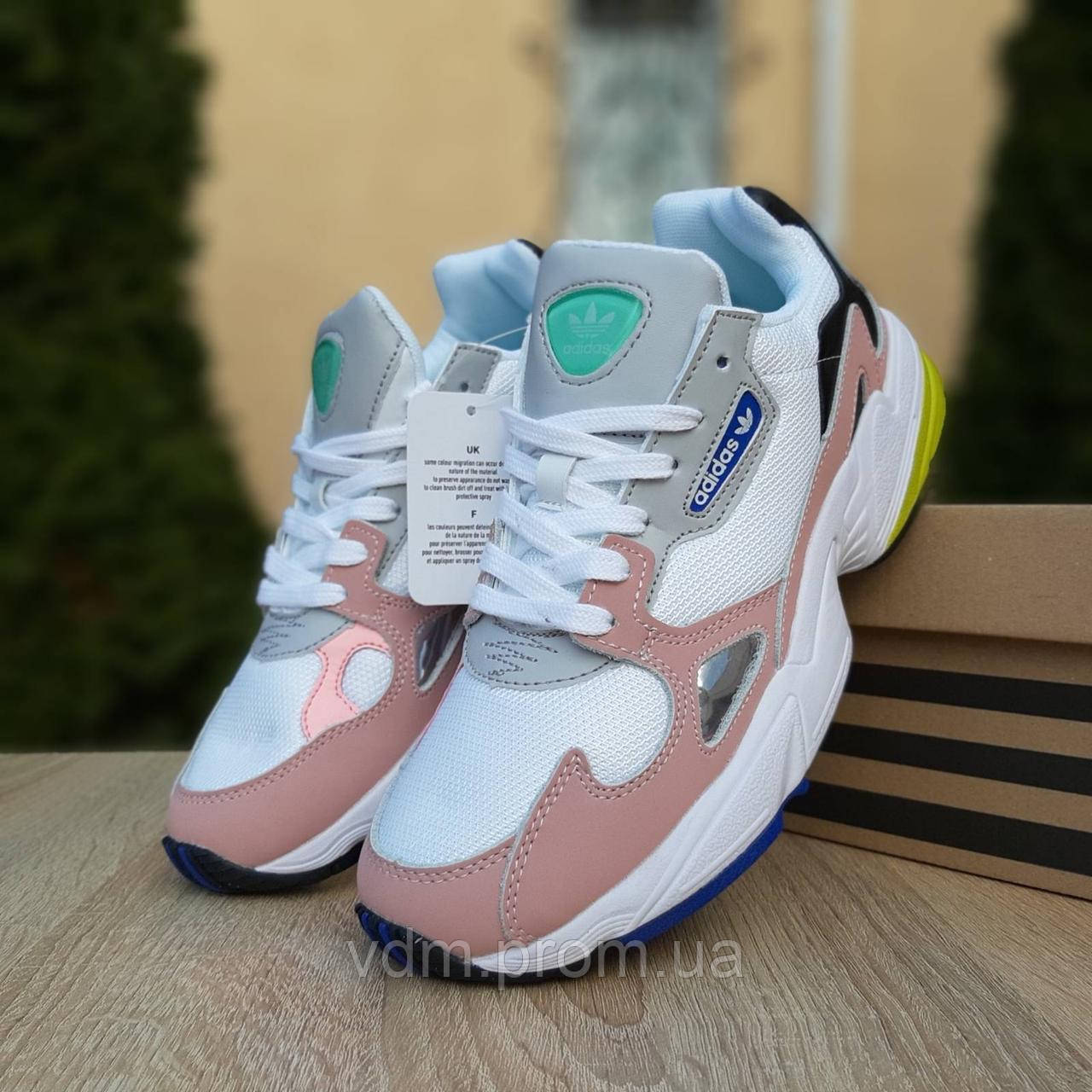 Кроссовки женские Adidas Falcon в стиле Адидас Фалкон, натуральная кожа OD-2947. Белые 38
Кроссовки женские Adidas Falcon в стиле Адидас Фалкон, натуральная кожа OD-2947. Белые 38