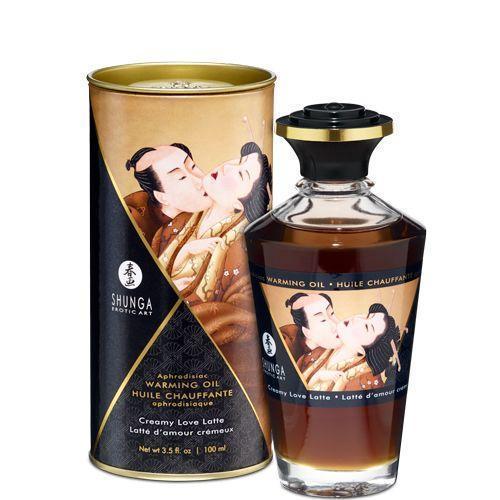 Разогревающее масло Shunga Aphrodisiac Warming Oil - Creamy Love Latte (100 мл) без сахара, вкусный 18+
Разогревающее масло Shunga Aphrodisiac Warming Oil - Creamy Love Latte (100 мл) без сахара, вкусный 18+