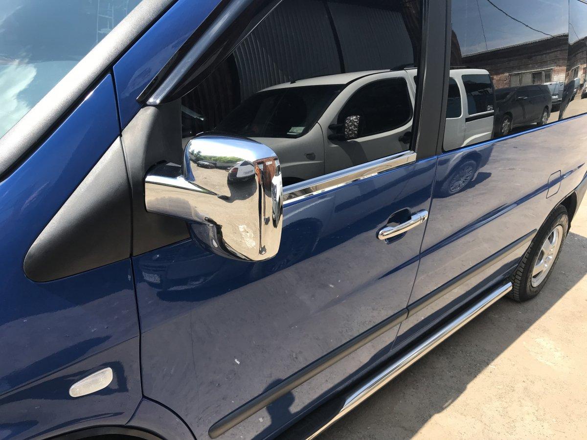 Хром накладки на зеркала Mercedes Vito W638 1995-2003г. (Пластик/Турция), Хромированный
Хром накладки на зеркала Mercedes Vito W638 1995-2003г. (Пластик/Турция), Хромированный