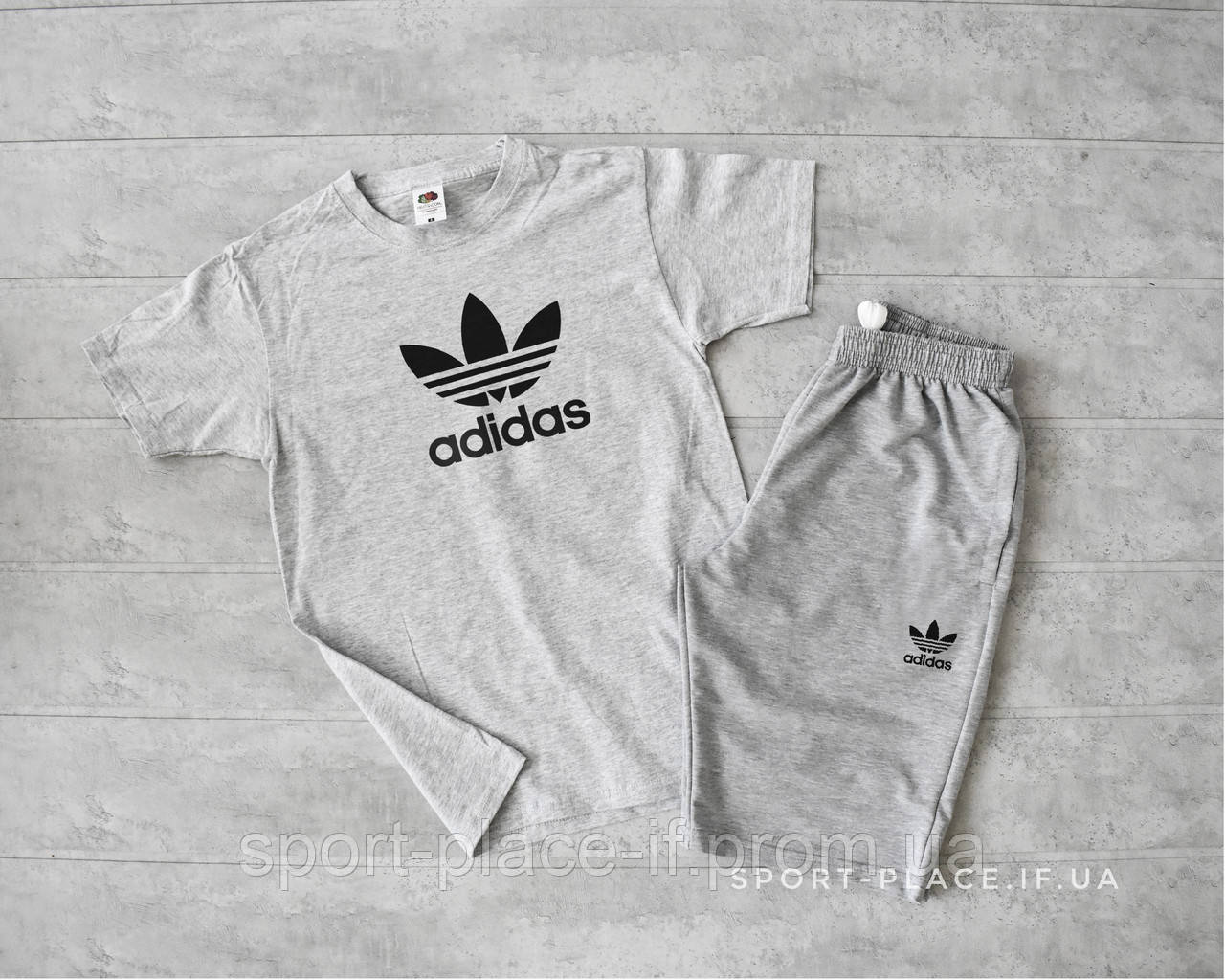 Летний комплект шорты и футболка Adidas (Адидас) (серая футболка , светло серые шорты) большой логотип L, 50, Серый
Летний комплект шорты и футболка Adidas (Адидас) (серая футболка , светло серые шорты) большой логотип L, 50, Серый