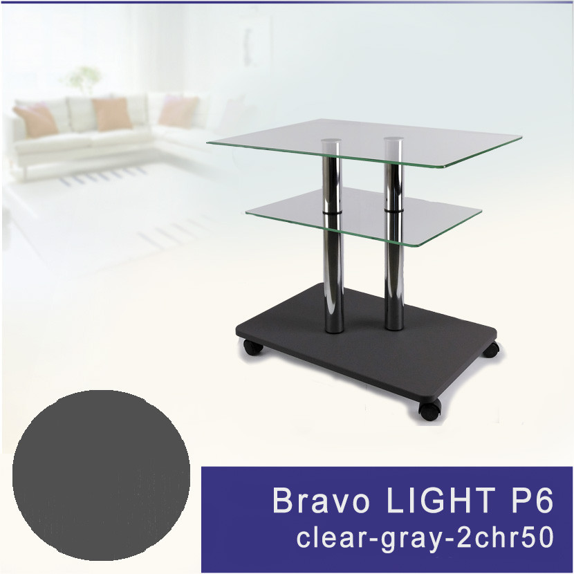 Стол журнальный стеклянный прямоугольный Bravo Light P6 clear-gray-2chr50 с доставкой по Украине
Стол журнальный стеклянный прямоугольный Bravo Light P6 clear-gray-2chr50 с доставкой по Украине