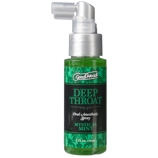 Спрей для минета Doc Johnson GoodHead DeepThroat Spray – Mystical Mint 59 мл для глубокого минета
Спрей для минета Doc Johnson GoodHead DeepThroat Spray – Mystical Mint 59 мл для глубокого минета