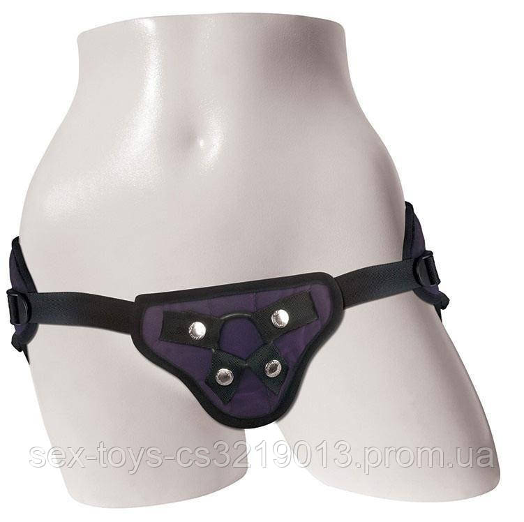 Трусы для страпона Sportsheets - Lush Strap On Purple, широкий бархатистый пояс, очень комфортные, Фиолетовый
Трусы для страпона Sportsheets - Lush Strap On Purple, широкий бархатистый пояс, очень комфортные, Фиолетовый