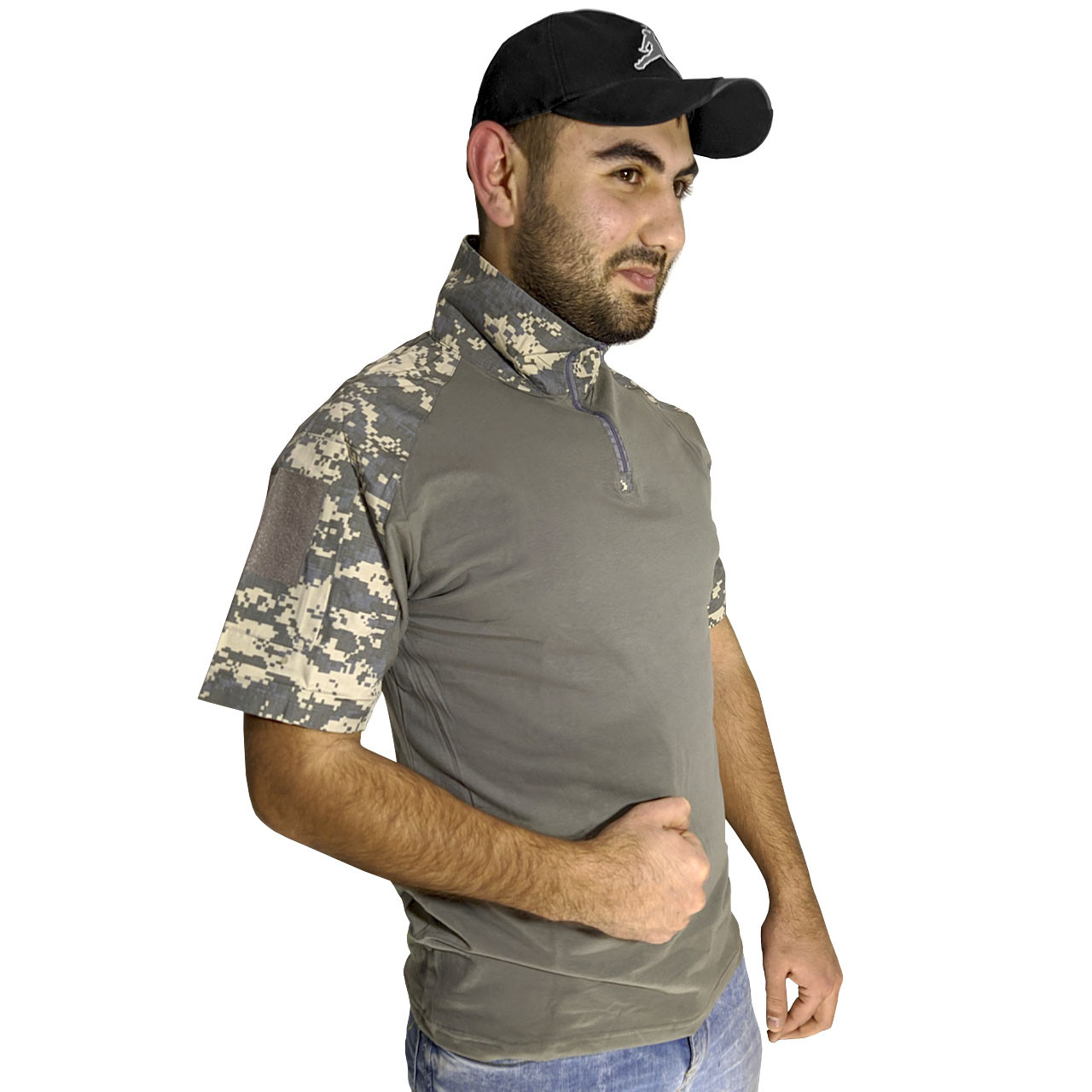 Тактическая футболка с коротким рукавом Lesko A416 Camouflage ACU M мужская для военных полиции армейская
Тактическая футболка с коротким рукавом Lesko A416 Camouflage ACU M мужская для военных полиции армейская